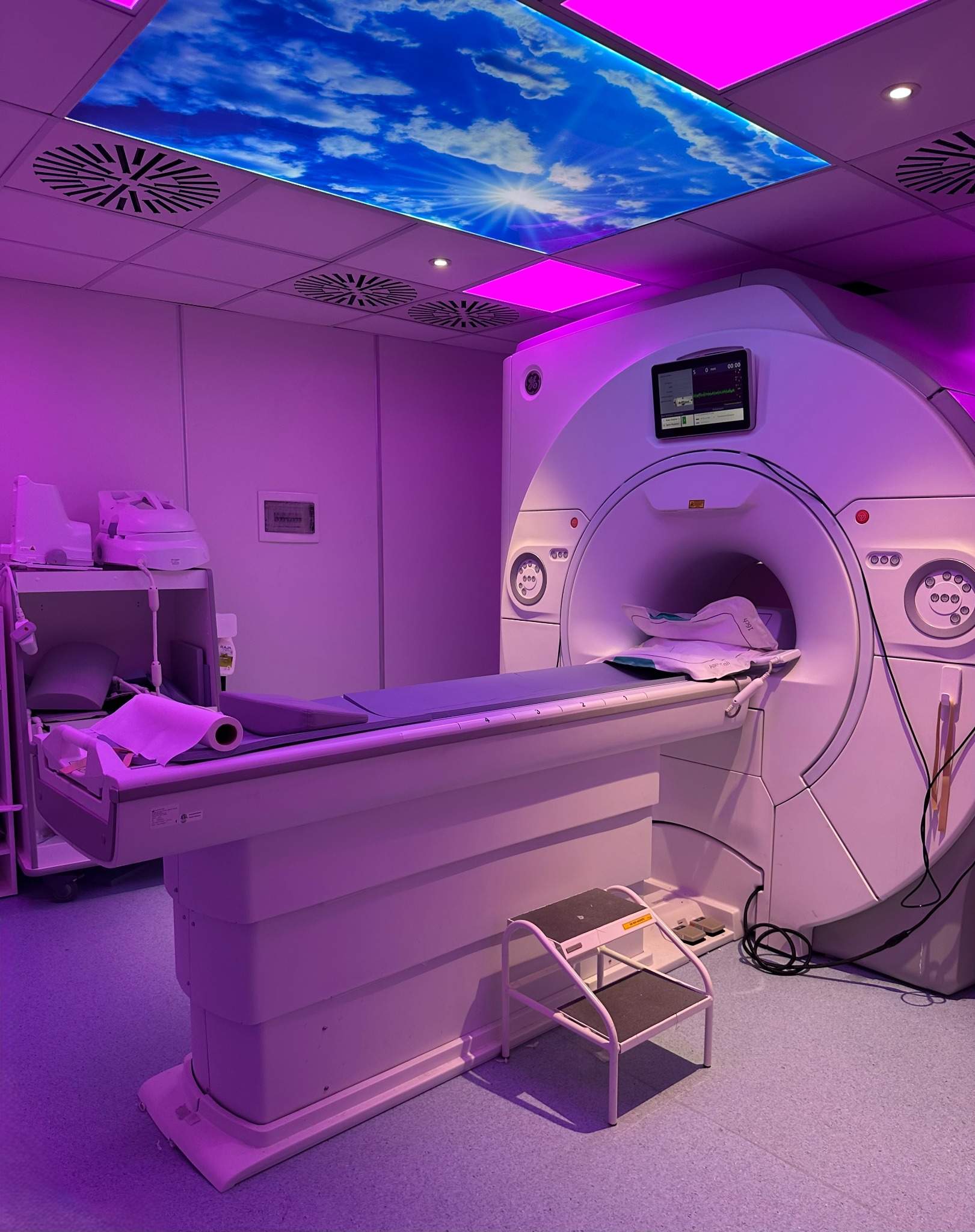 Salle d'imagerie IRM GE Prime Imagerie Secrétan